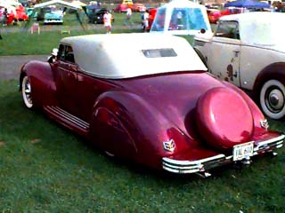<1940 ford chopped channeled sectioned convertible>