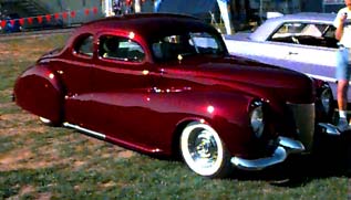 <chopped coupe 1940ford custom>